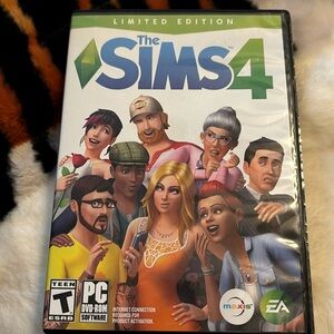 The Sims 4 Limited Edition game opened but never used